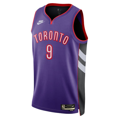 Unisex Toronto Raptors RJ Barrett  Purple 2024/25 Swingman Jersey - Classic Edition