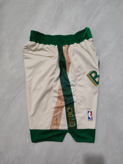 JUST DON Boston Celtics 2024 City Edition Pocket Shorts