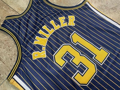 Reggie Miller Indiana Pacers Throwback Jersey