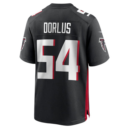Brandon Dorlus Atlanta Falcons Nike Team Game Jersey -  Black