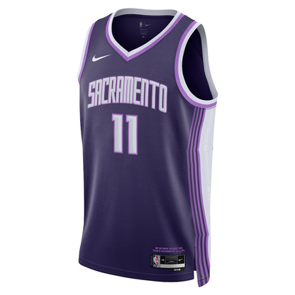 Sacramento Kings Domantas Sabonis Nike Purple 2025/26 Swingman Jersey - City Edition