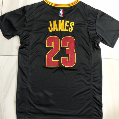 James Los Angeles Lakers Black 23 MN