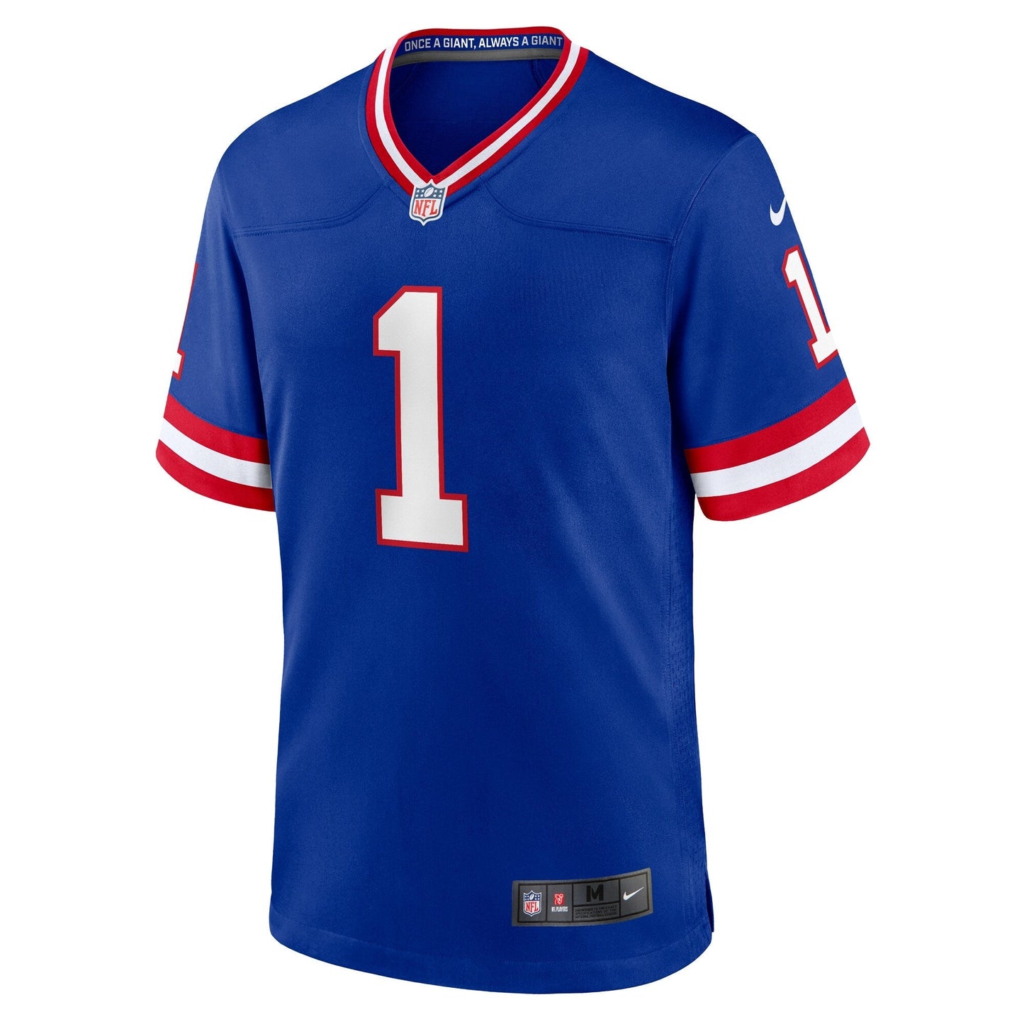 Malik Nabers New York Giants Nike 2nd Alternate 2024 NFL Draft Game Jersey - Royal