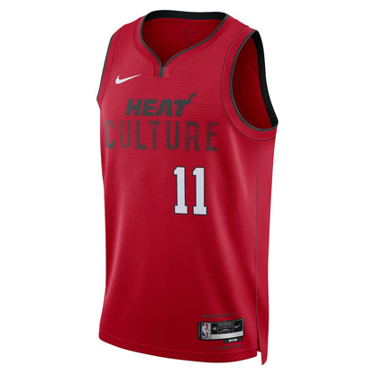 Unisex Miami Heat Jaime Jaquez Jr. Red 2024/25 Swingman Jersey - City Edition