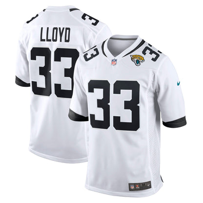 Devin Lloyd Jacksonville Jaguars Nike Away Game   Jersey - White