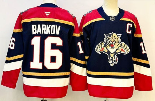Men's Florida Panthers Aleksander Barkov #16  Navy Player Jersey