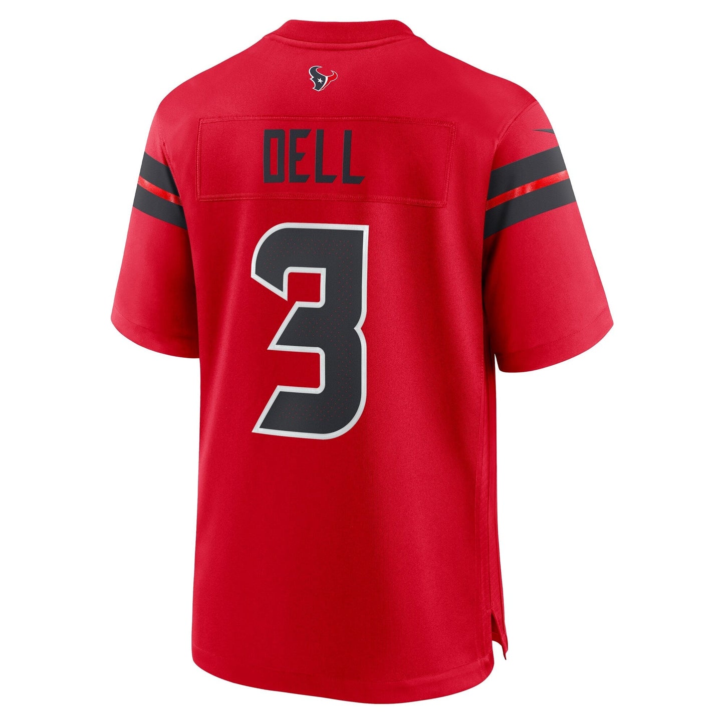 Tank Dell Houston Texans Nike Alternate Game Jersey -  Red