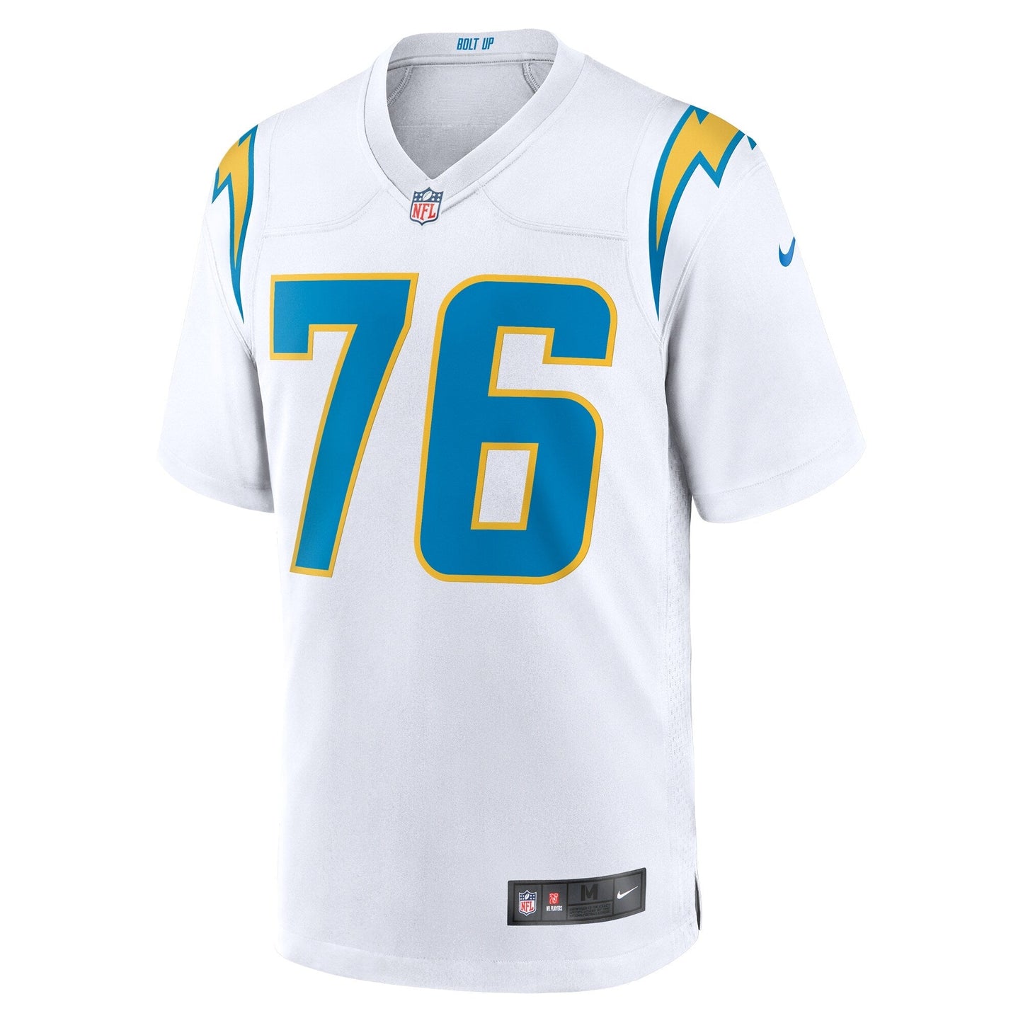 Joe Alt Los Angeles Chargers Nike 2024 NFL Draft First Round Pick   Game Jersey - White