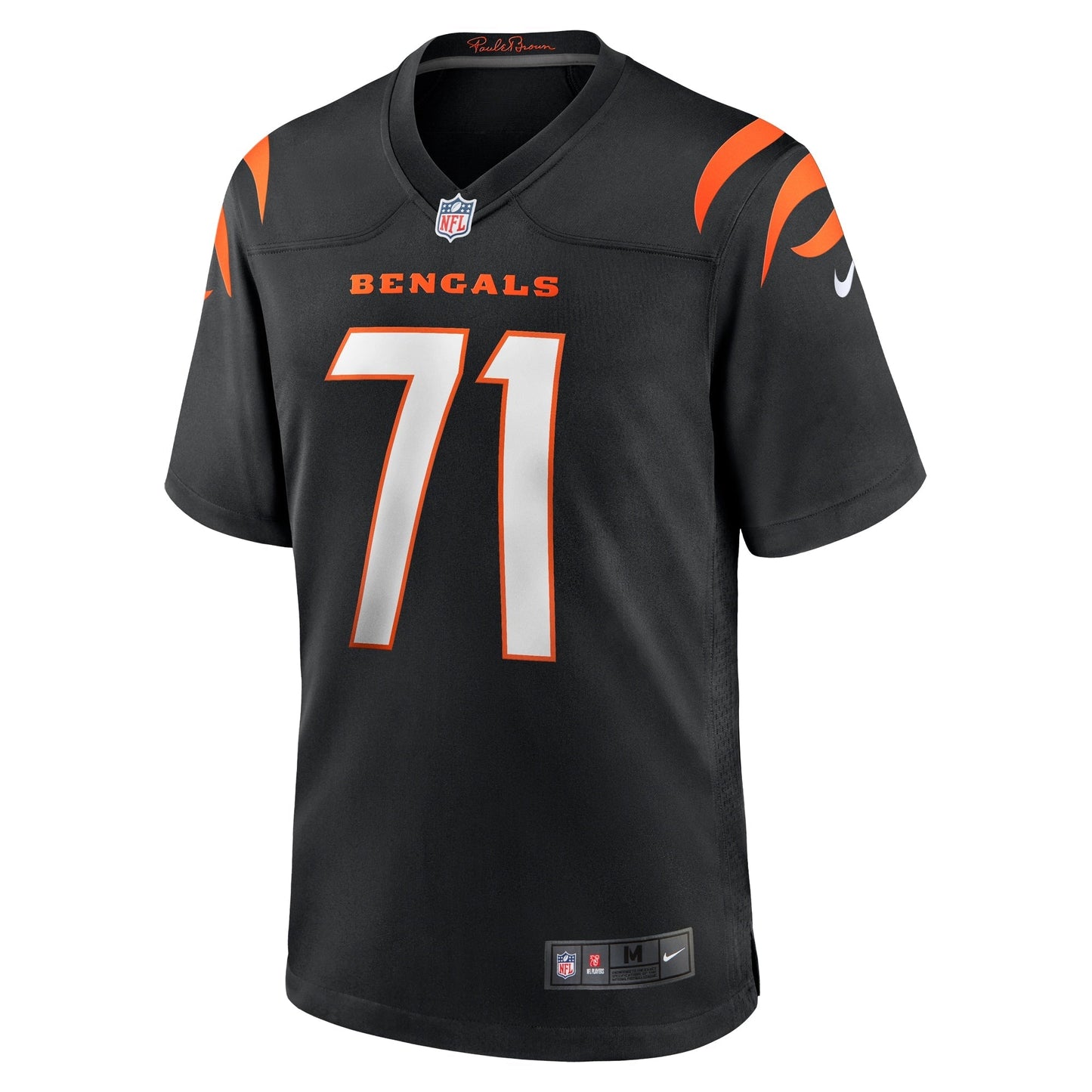Amarius Mims Cincinnati Bengals Nike 2024 NFL Draft First Round Pick   Game Jersey - Black