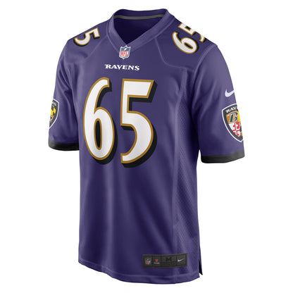 Patrick Mekari Baltimore Ravens Nike Game   Jersey - Purple