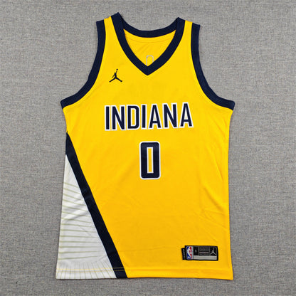 Youth Tyrese Haliburton Indiana Pacers #0   Embroidered  Jersey