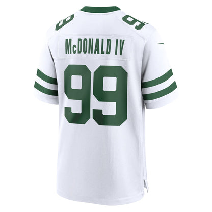 Will McDonald IV New York Jets Nike Game Jersey - Legacy White