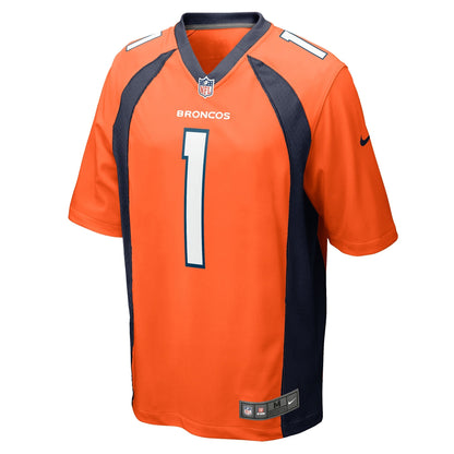 Tremon Smith Denver Broncos Nike Team Game Jersey -  Orange