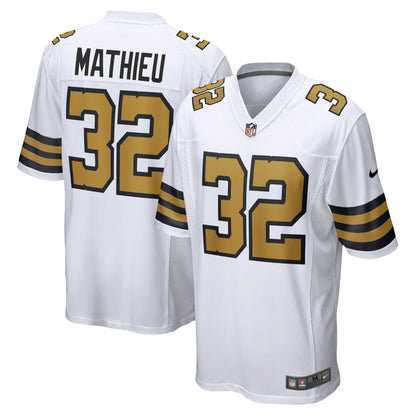 Tyrann Mathieu New Orleans Saints Nike   Game Jersey - White