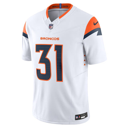 Justin Simmons Denver Broncos Nike Vapor F.U.S.E. Limited Jersey - White