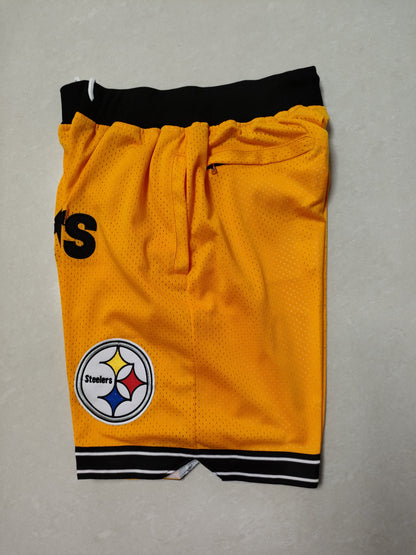 Pittsburgh Steelers yellow pocket pants