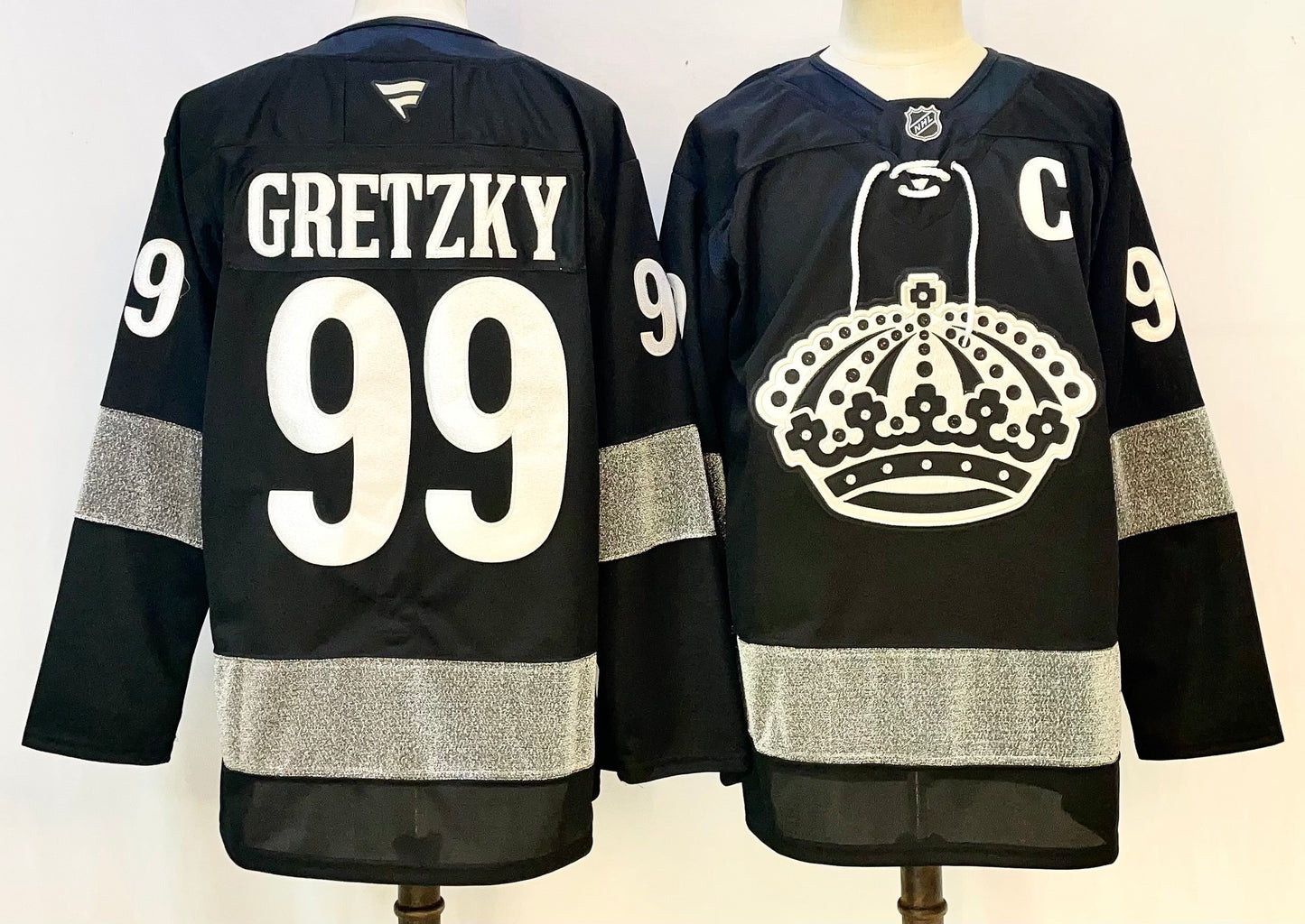 Men's Los Angeles Kings Wayne Gretzky #99  Black Breakaway Player Jersey