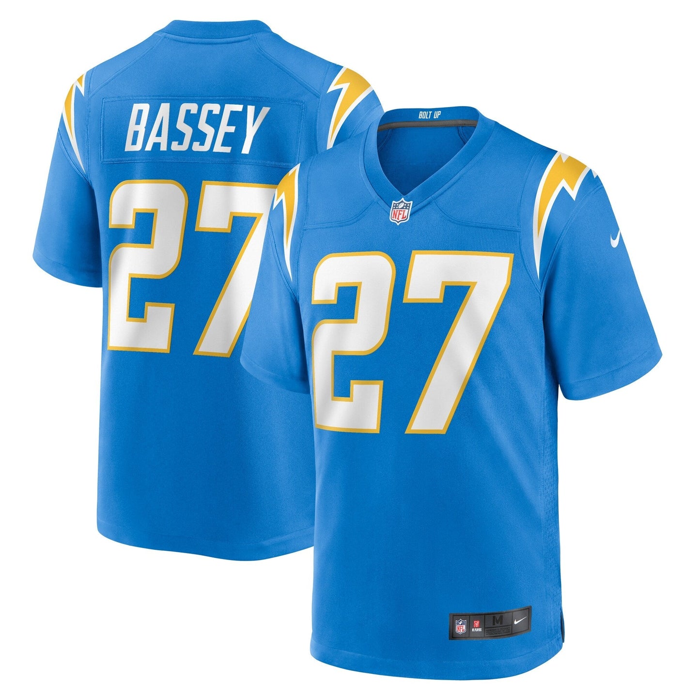 Essang Bassey Los Angeles Chargers Nike  Game Jersey -  Powder Blue