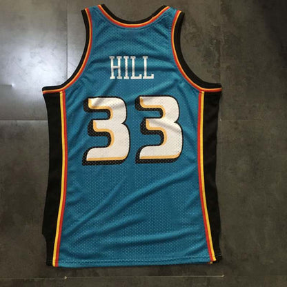 Grant Hill Detroit Pistons Blue 33 MN