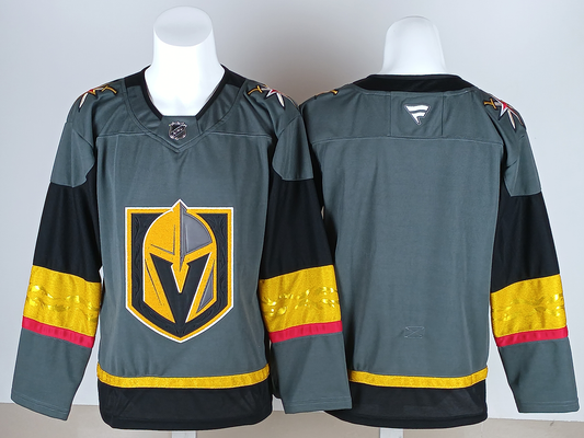 Men's Vegas Golden Knights Gray Alternate Premium Blank Jersey