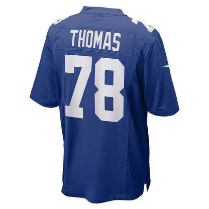 Andrew Thomas New York Giants Nike   Game Jersey - Royal
