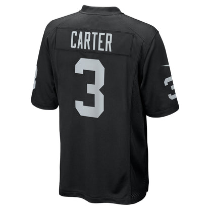 DeAndre Carter Las Vegas Raiders Nike Game   Jersey - Black