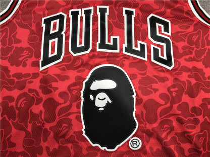 Chicago Bulls Michael Jordan BAPE #23 1996-97 Throwback — Embroidered