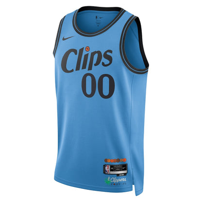 Unisex LA Clippers  Light Blue 2024/25 Custom Swingman Jersey - City Edition