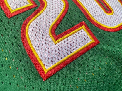 Supersonics No. 20 Gary Payton Green  MN