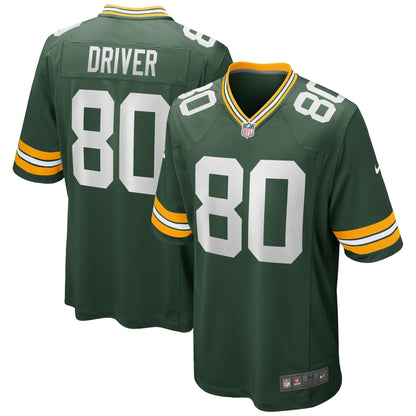 Donald Driver Green Bay Packers Nike Game Retired   Jersey - Green
