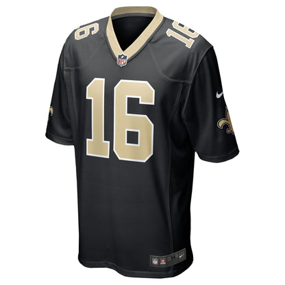 Jake Luton New Orleans Saints Nike Game   Jersey - Black