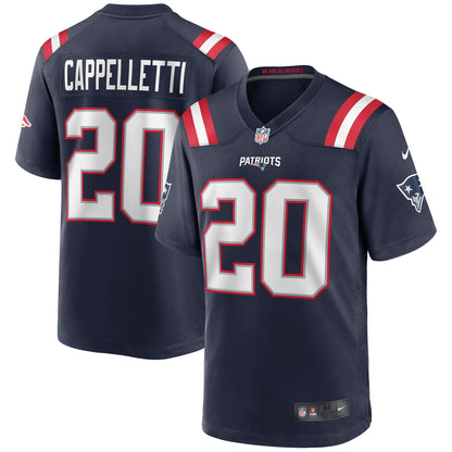 Gino Cappelletti New England Patriots Nike Game Retired   Jersey - Navy