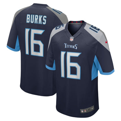 Treylon Burks Tennessee Titans Nike   Game Jersey - Navy