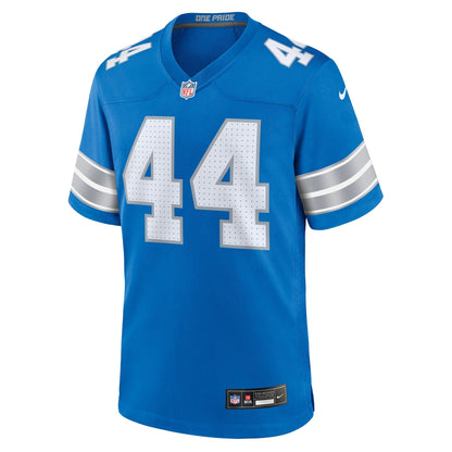 Malcolm Rodriguez Detroit Lions Nike Game Jersey - Blue