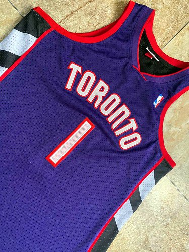 Tracy McGrady Toronto Raptors Throwback Jersey MN