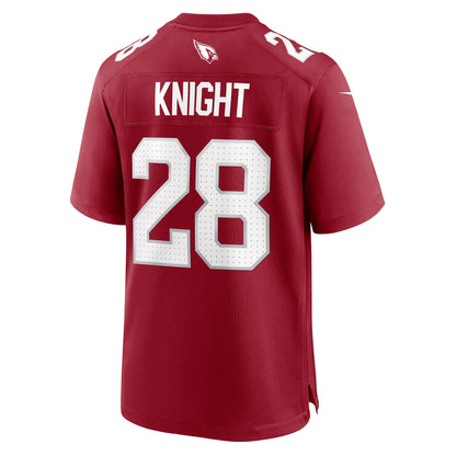 Qwuantrezz Knight Arizona Cardinals Nike  Game Jersey -  Cardinal