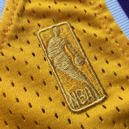 Kobe Bryant #8 Los Angeles Lakers Yellow Throwback Rookie Jersey