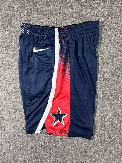 24 Olympics USA Team Dark Blue Shorts Fan Edition