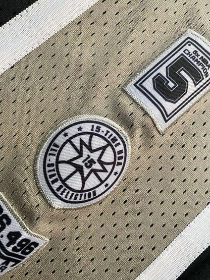 Tim Duncan Commemorative Throwback San Antonio Spurs Jersey