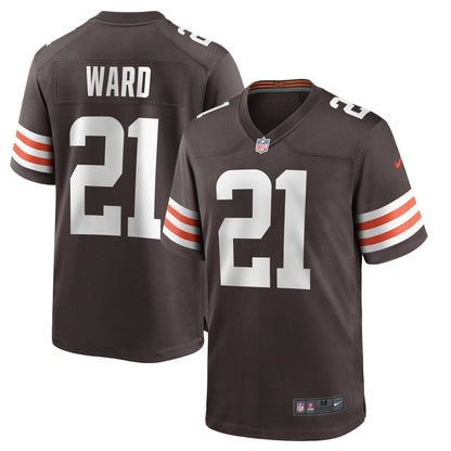Denzel Ward Cleveland Browns Nike   Game Jersey - Brown