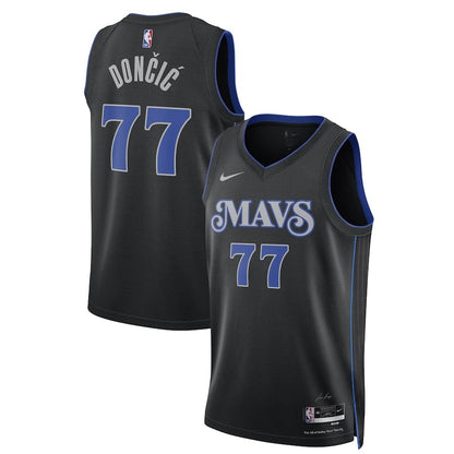 Luka Doncic Dallas Mavericks  City Edition Men's  2023-2024 seasonJersey