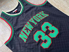 Knicks No. 33 Ewing black MN