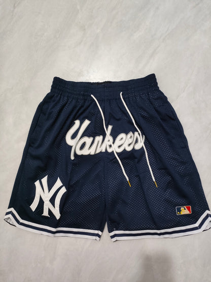 JUST DON New York Yankees Pocket Shorts