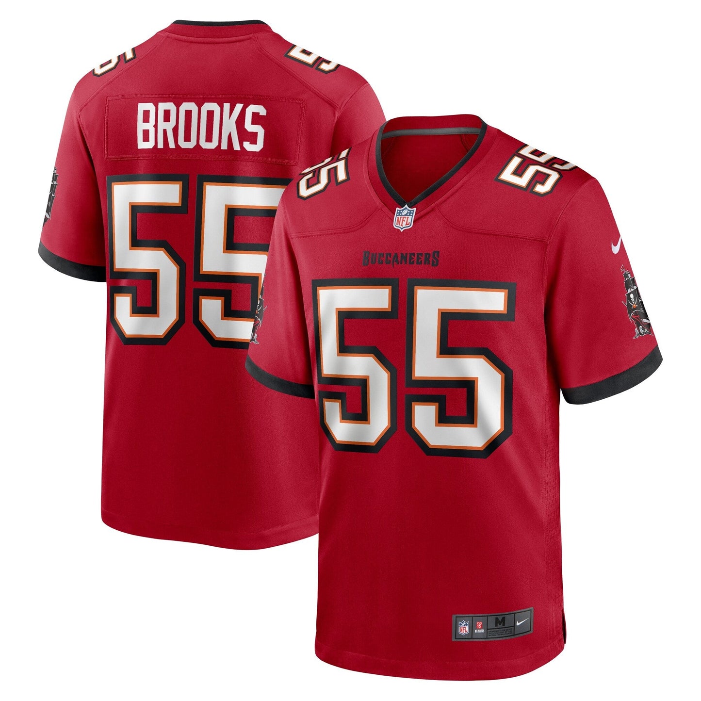 Derrick Brooks Tampa Bay Buccaneers Nike Retired   Game Jersey - Red