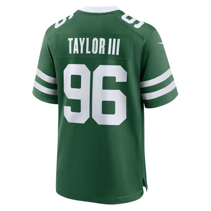 Leonard Taylor III New York Jets Nike Team Game Jersey - Legacy Green
