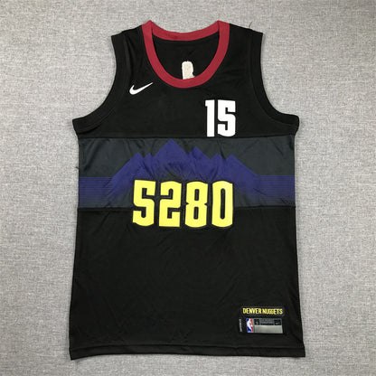 Youth Nikola Jokić Denver Nuggets #15 City Edition Embroidered  Jersey