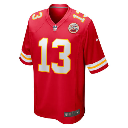 Nazeeh Johnson Kansas City Chiefs Nike Game   Jersey - Red