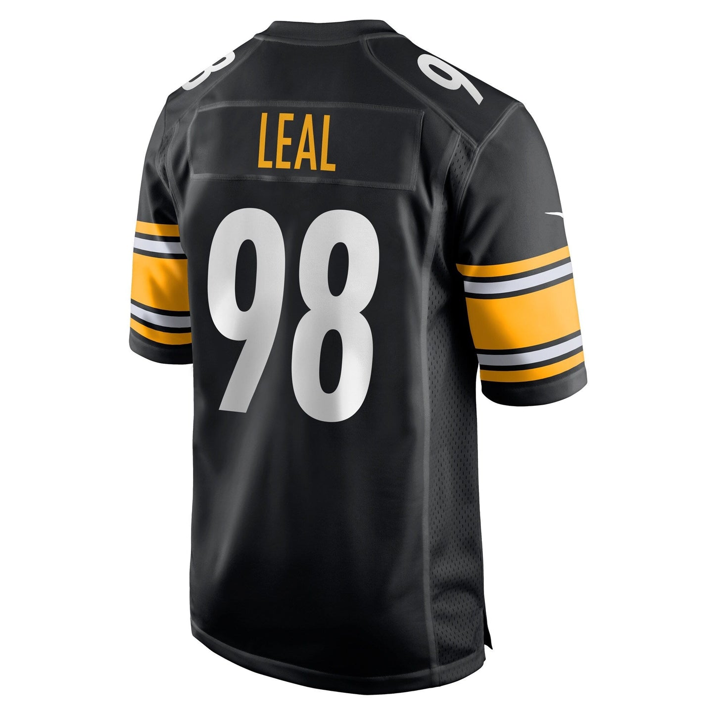 DeMarvin Leal Pittsburgh Steelers Nike Game   Jersey - Black