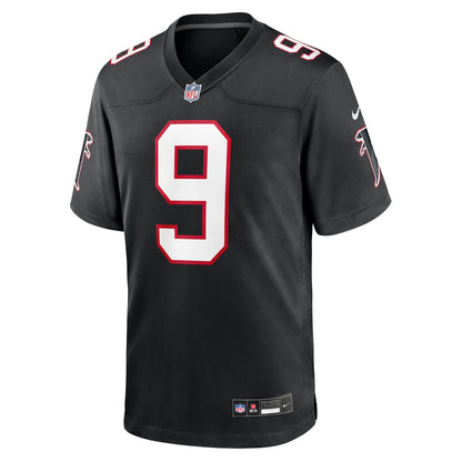Michael Penix Jr. Atlanta Falcons Nike Throwback Game Jersey -  Black