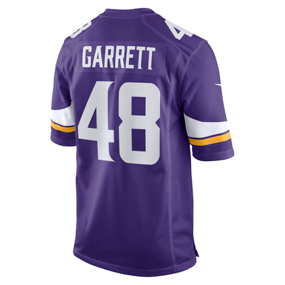 Chris Garrett Minnesota Vikings Nike Home Game   Jersey - Purple